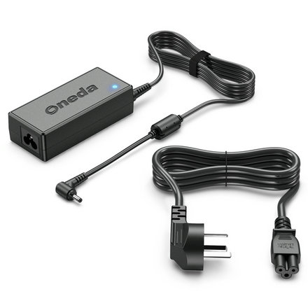 Oneda New Laptop Adapter for ASUS 65W 19V 3.42A Tip size:4.0×1.35mm 