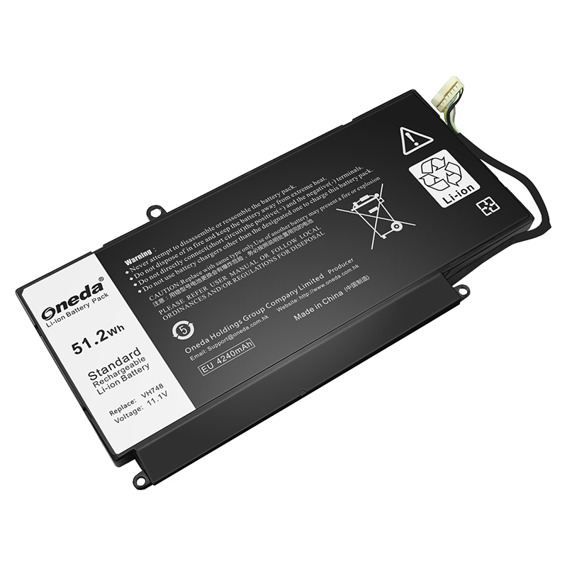 Oneda New Laptop Battery for Dell Vostro 5460 Series VH748 [Li-polymer 4-cell 4240mAh] 