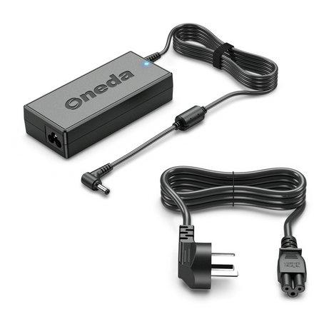 Oneda New Laptop Adapter for DELL 19.5V 4.62A Tip size:4.0X1.7mm 