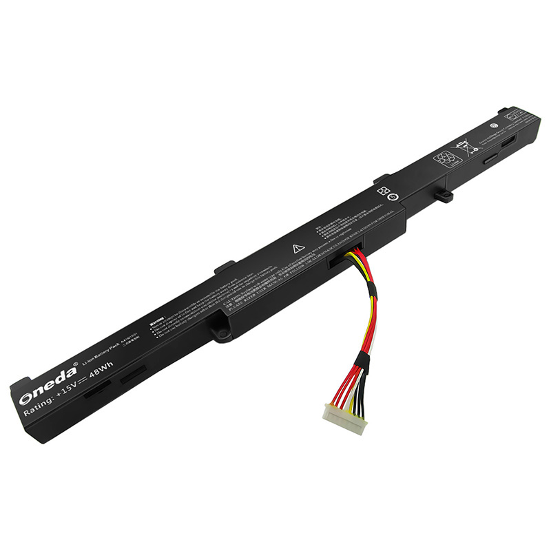 Oneda New Laptop Battery for Asus GL752VW Series A41N1501  [Li-ion 4-cell 48Wh] 