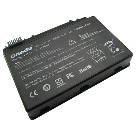 Oneda New Laptop Battery for Hasee A41-3S4400-C1H1 Series A41-3S4400-S1B1 [Li-ion 6-cell 4400mAh] 