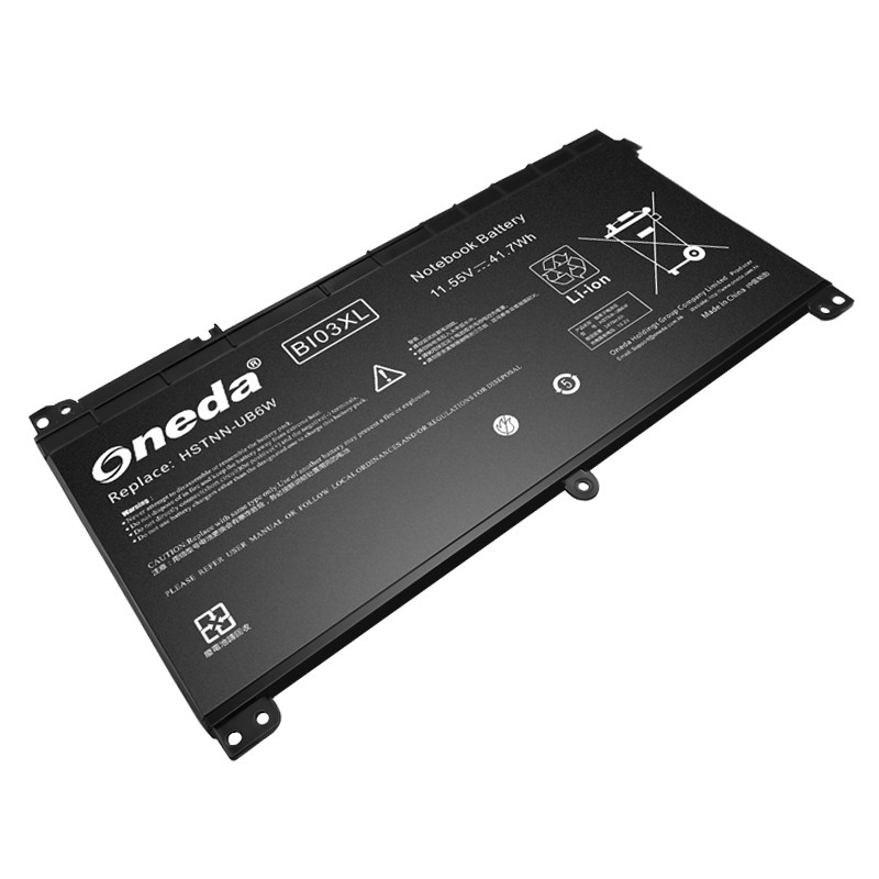 Oneda New Laptop Battery for HP BI03XL Series BI03 [Li-polymer 3-cell 41.7Wh] 