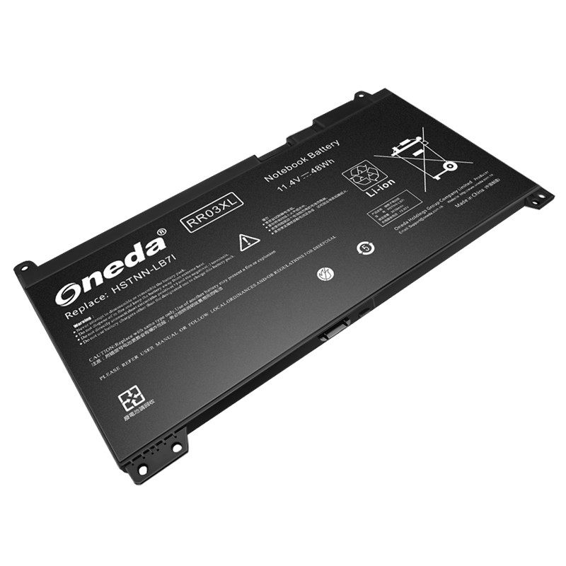 Oneda New Laptop Battery for HP RR03XL Series RR03 [Li-polymer 3-cell 48Wh] 