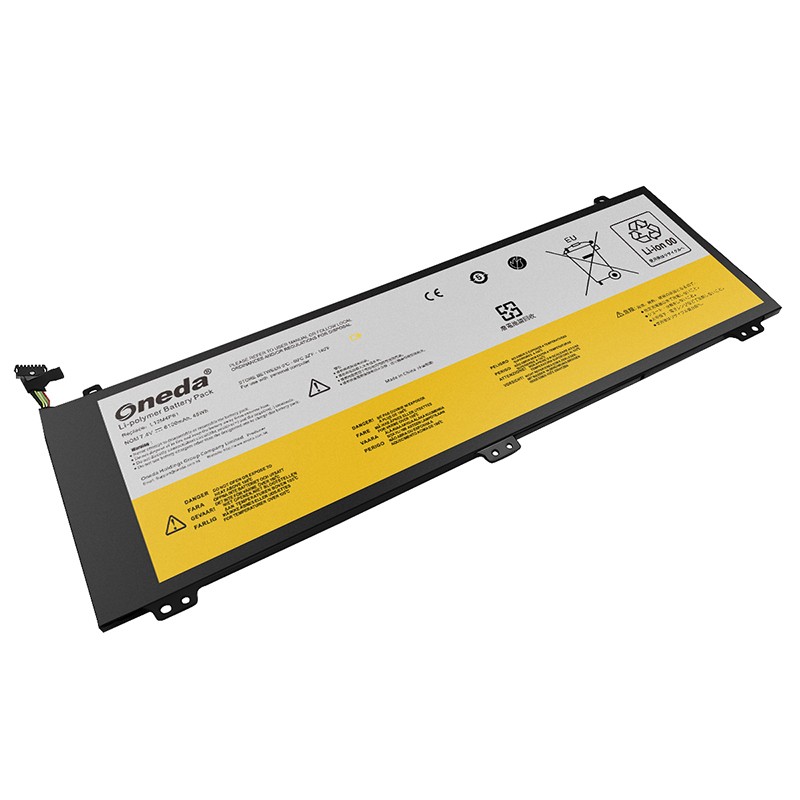 Oneda New Laptop Battery for Lenovo deaPad U330 Series L12M4P61 [Li-polymer 8-cell 45Wh/6100mAh] 