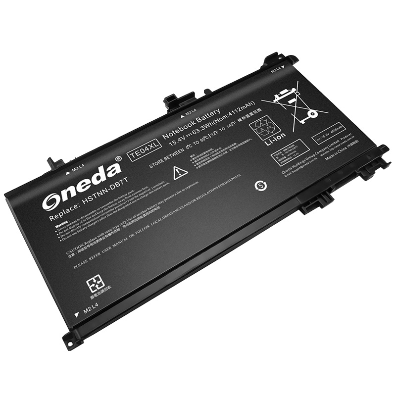 Oneda New Laptop Battery for HP TE04XL Series 暗影精灵2Pro [Li-polymer 4-cell 63.3Wh] 