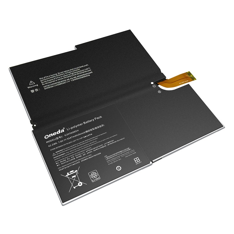 Oneda New Laptop Battery for Surface G3HTA005H Series Surface Pro 3 [Li-polymer 4-cell 42.2Wh / 5547mAh] 