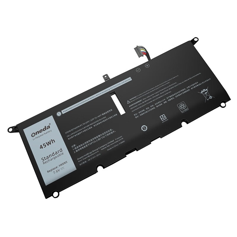 Oneda New Laptop Battery for Dell HK6N5 Series P82G001 [Li-polymer 4-cell 45Wh] 