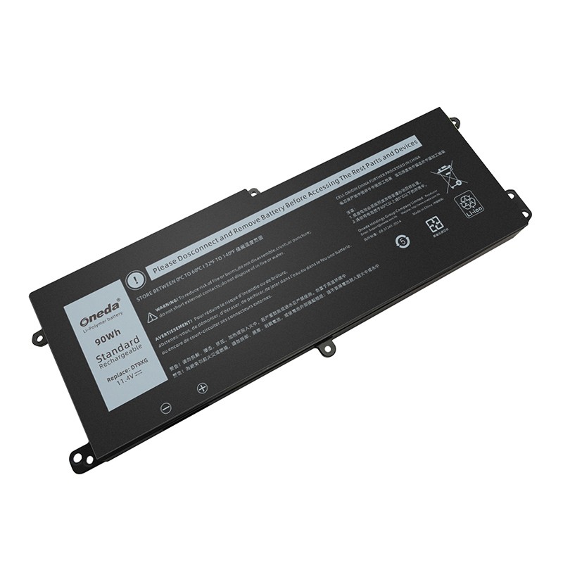 Oneda New Laptop Battery for Dell DT9XG Series P38E [Li-polymer 6-cell 90Wh] 