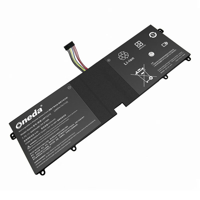 Oneda New Laptop Battery for LG LBP7221E Series LBG722VH [Li-polymer 2-cell 4495mAh / 34.61Wh] 