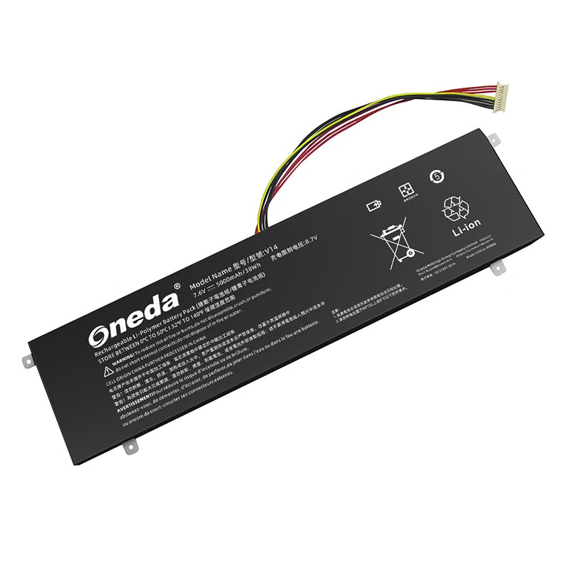 Oneda New Laptop Battery for DERE V14 Series V14 [Li-polymer 2-cell 5000mAh/38Wh] 