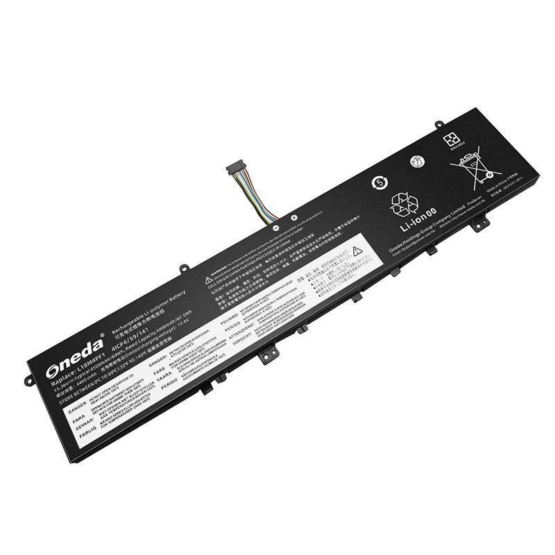 Oneda New Laptop Battery for Lenovo L18M4PF1 Series L18D4PF1 [Li-polymer 4-cell 4500mAh/69Wh] 