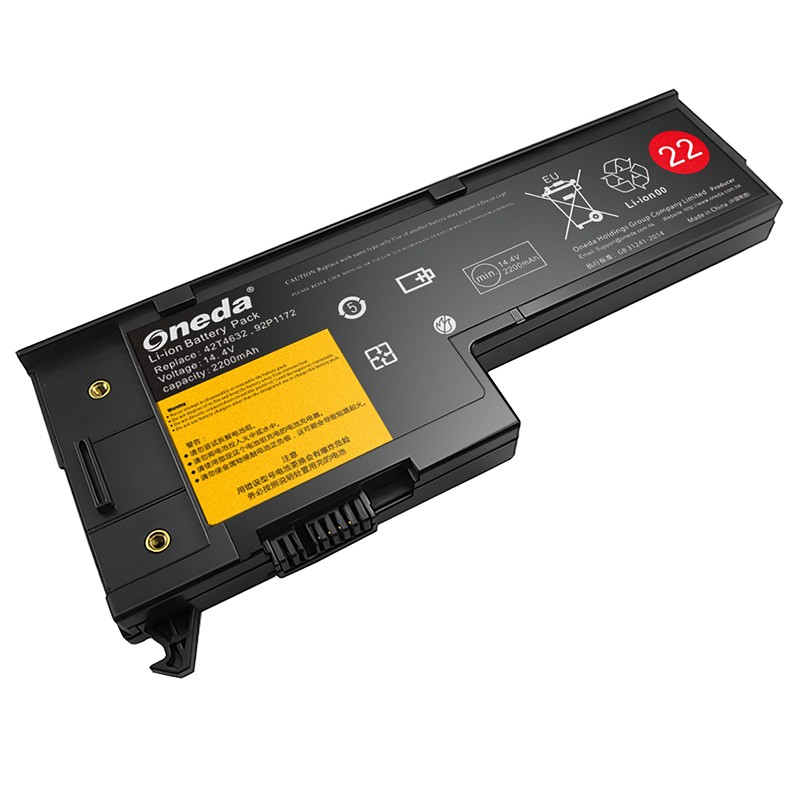 Oneda New Laptop Lenovo 42T4632 Series  40Y6999 [Li-ion 4-cell 2200mAh] 