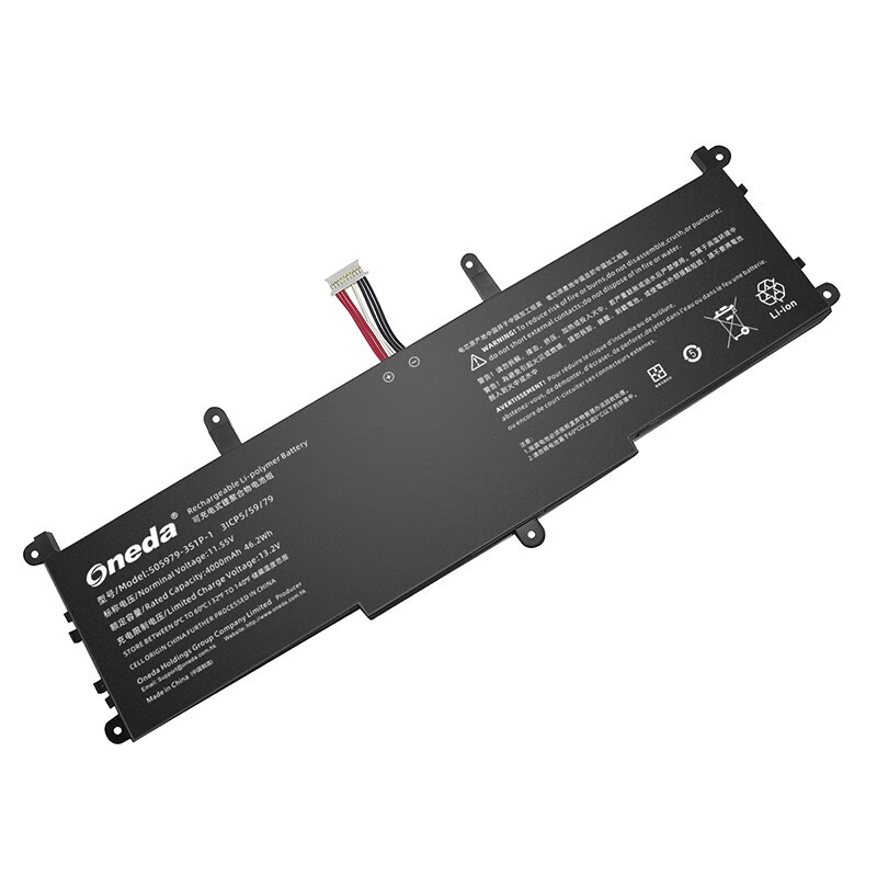 Oneda New Laptop Battery for CHUWI 505979-3S1P-1螺丝固定款 Series  CHUWI CoreBook Pro X [Li-polymer 3-cell 4000mAh/46.2Wh] 