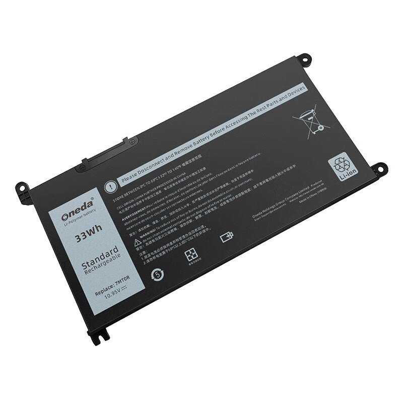 Oneda New Laptop Battery for Dell 7MT0R Series  P90F [Li-polymer 3-cell 33Wh] 